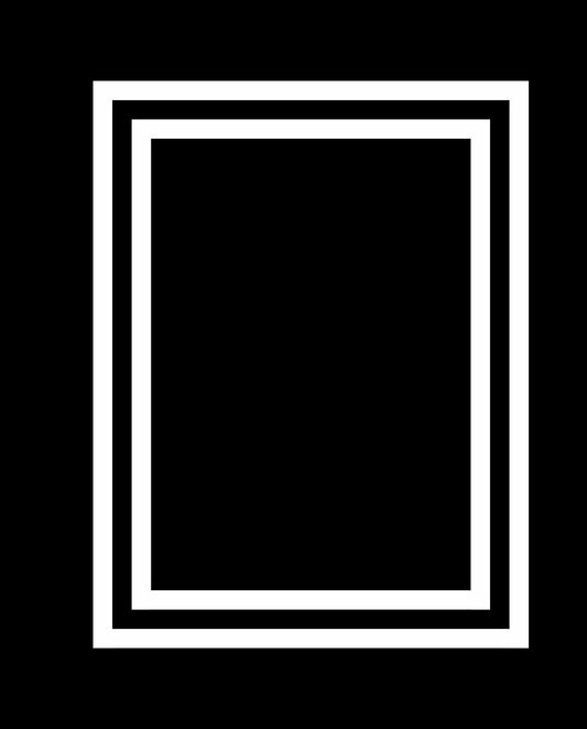 Beach Blanket Black White 58x74 Inches