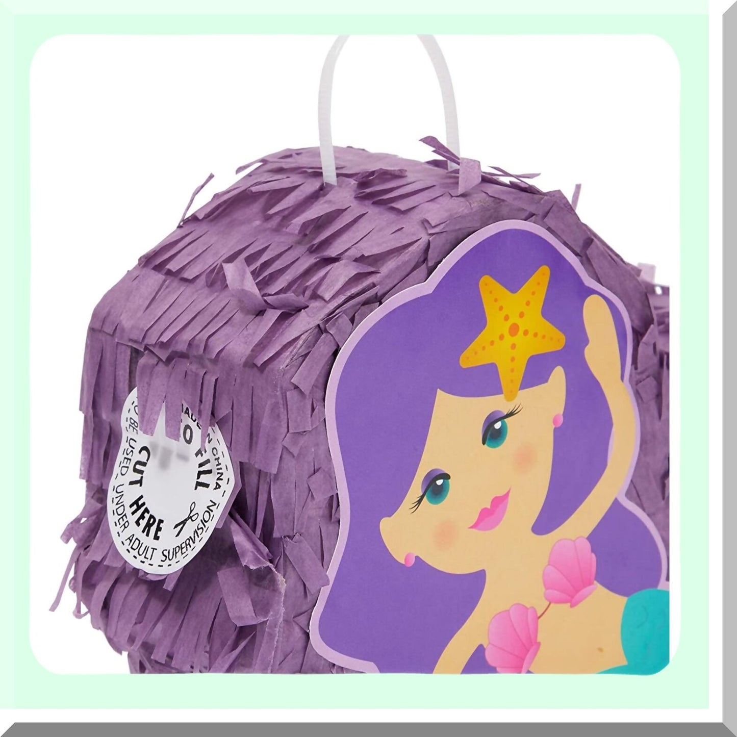 Mini Mermaid Piatas for Girls Birthday Party Decorations