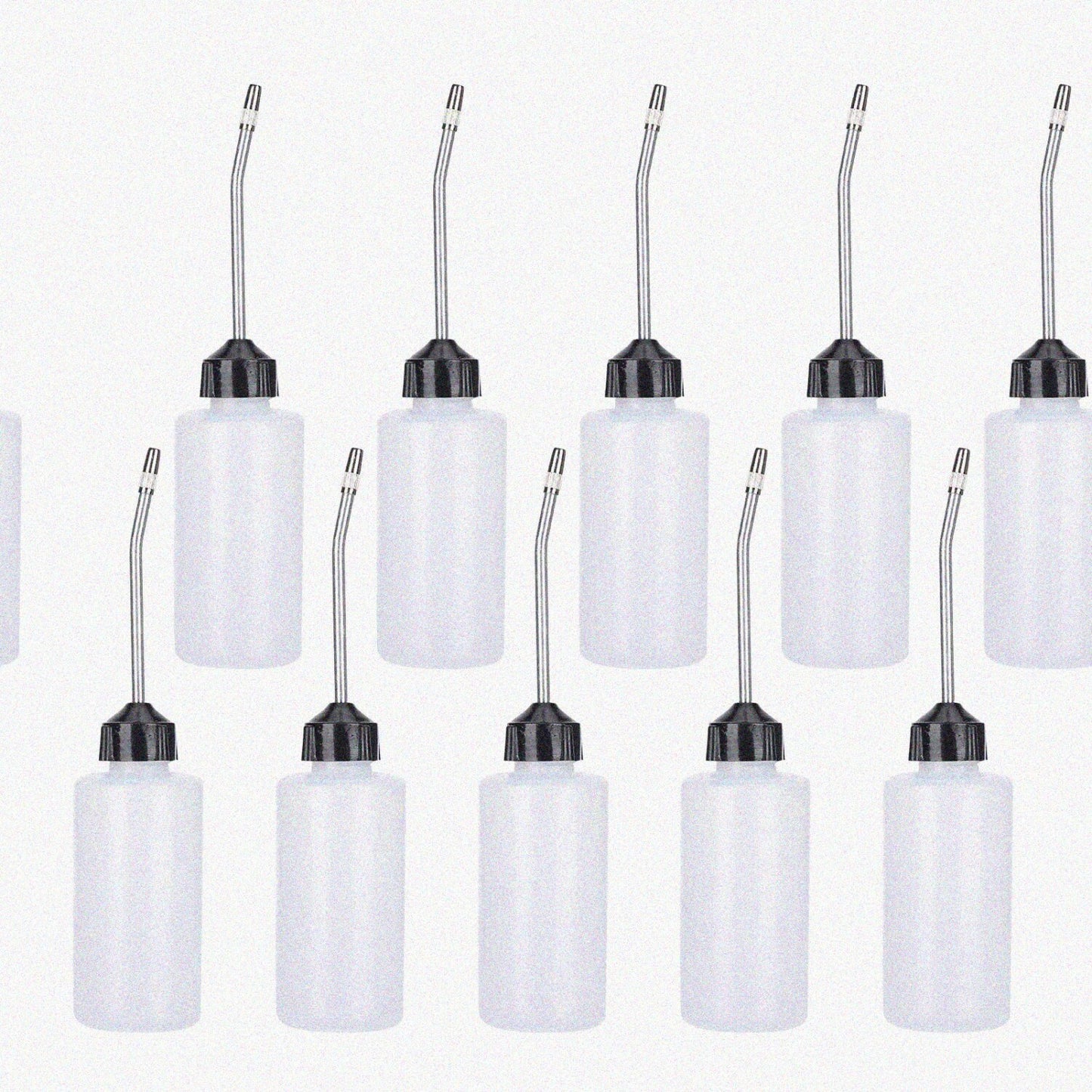 10 Pcs Plastic Oil Dispenser Bottles with Long Spouts