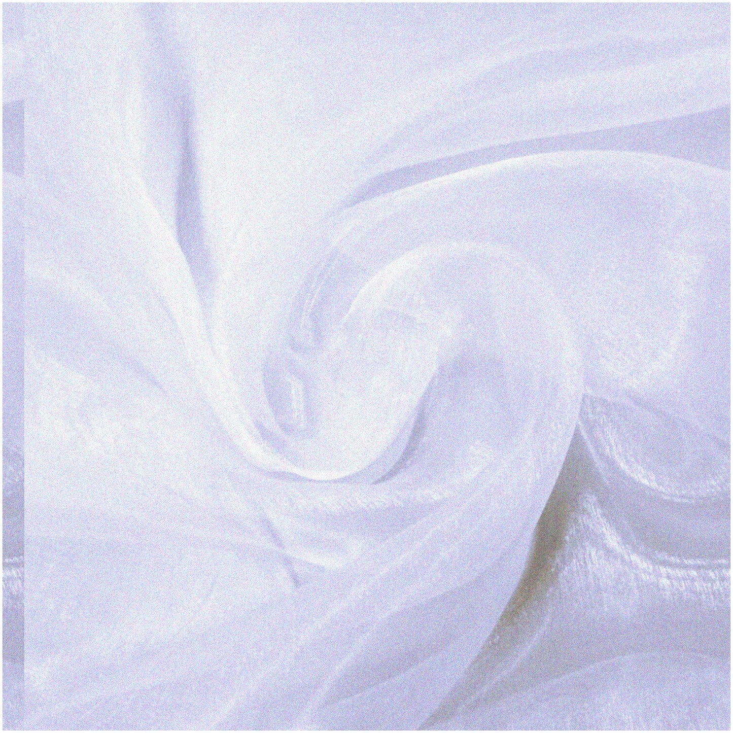 25-Yard White Sheer Organza Fabric Bolt