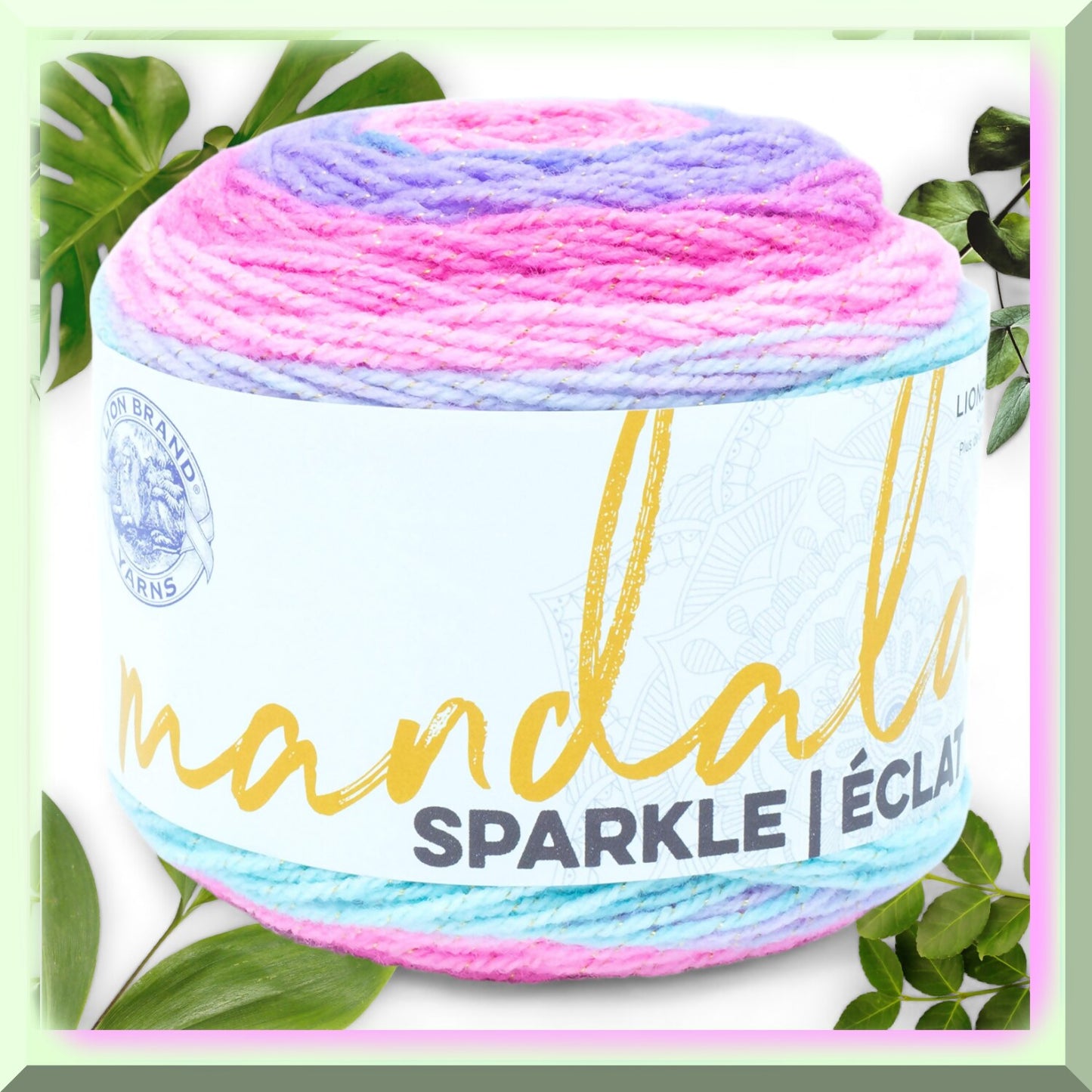 Glimmering Dragon's Hoard Sparkle Yarn 3.5 oz