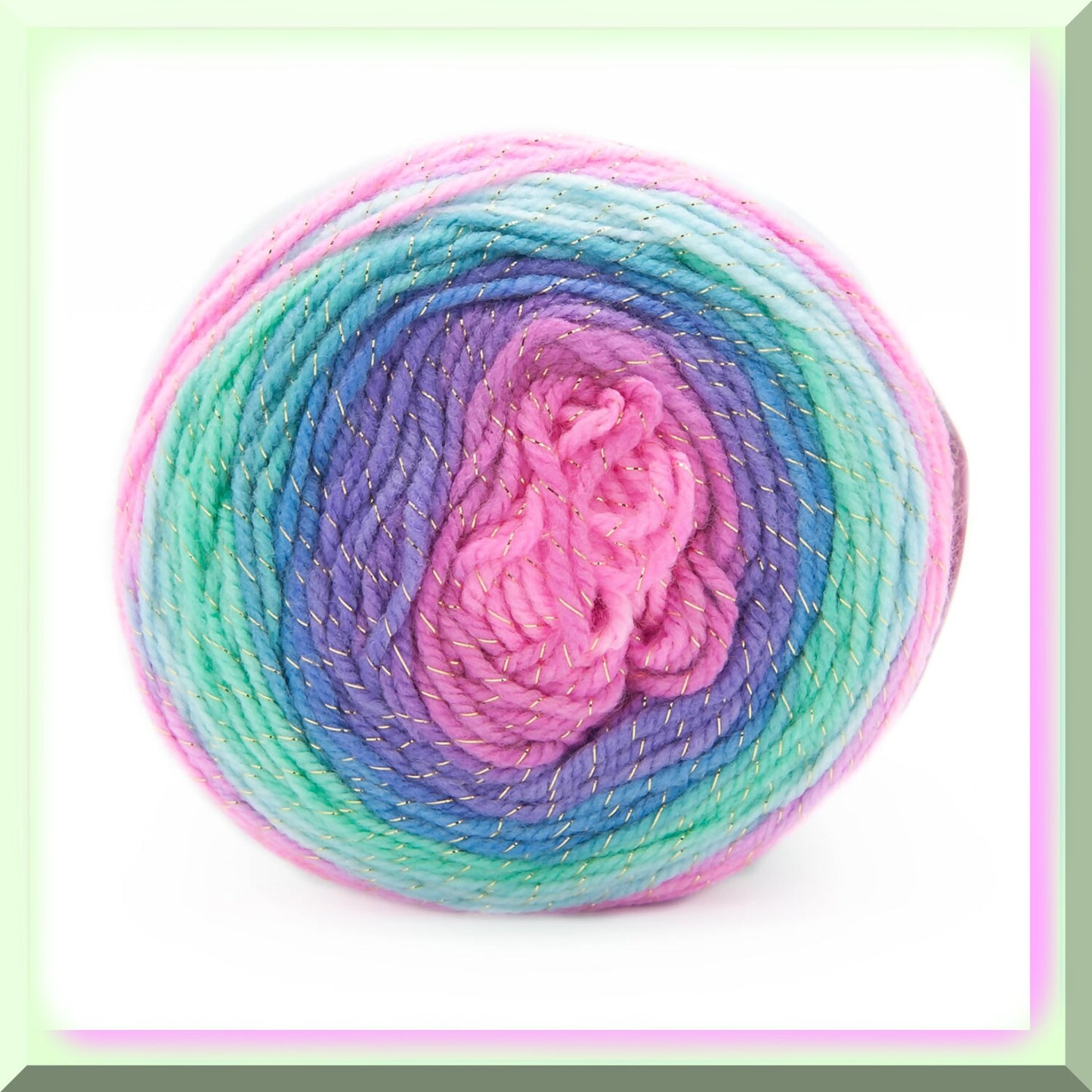 Glimmering Dragon's Hoard Sparkle Yarn 3.5 oz