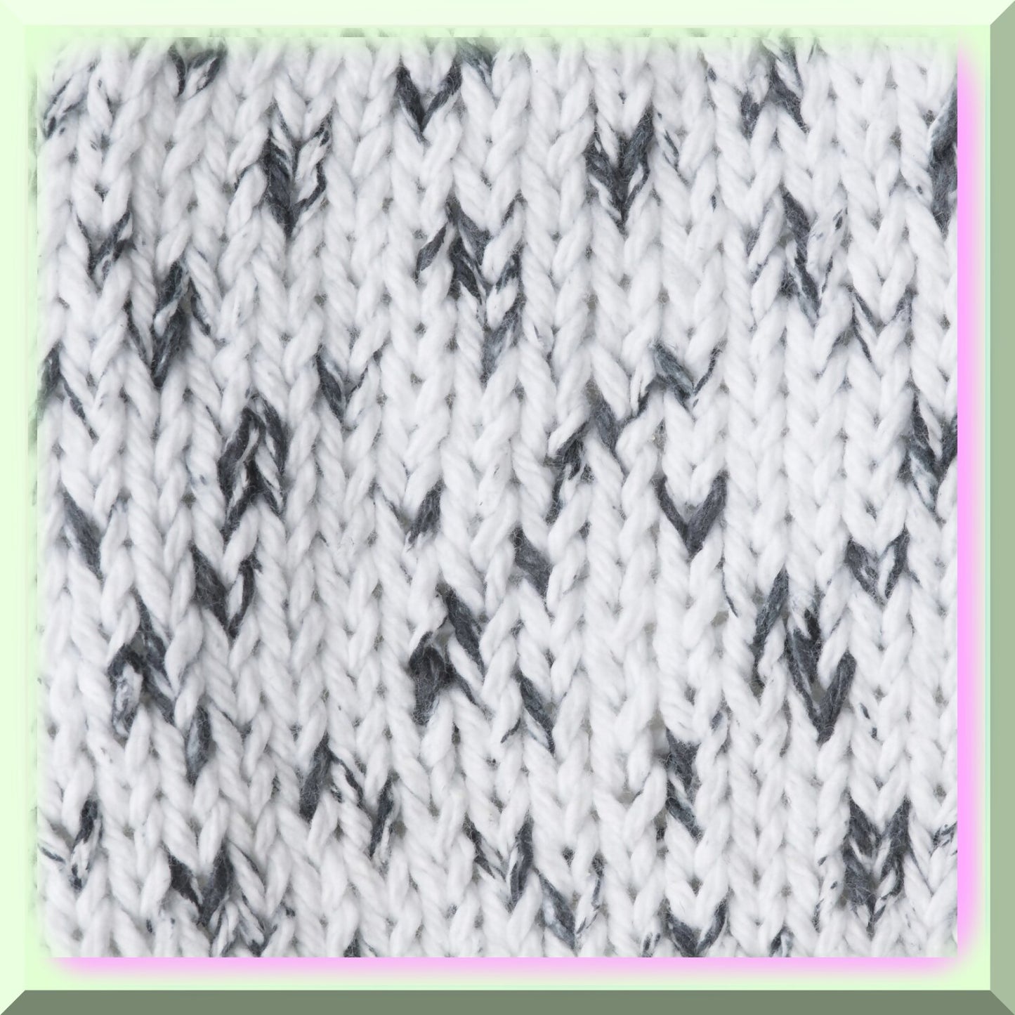 Salt & Pepper Cotton Yarn Medium Worsted Weight 400g