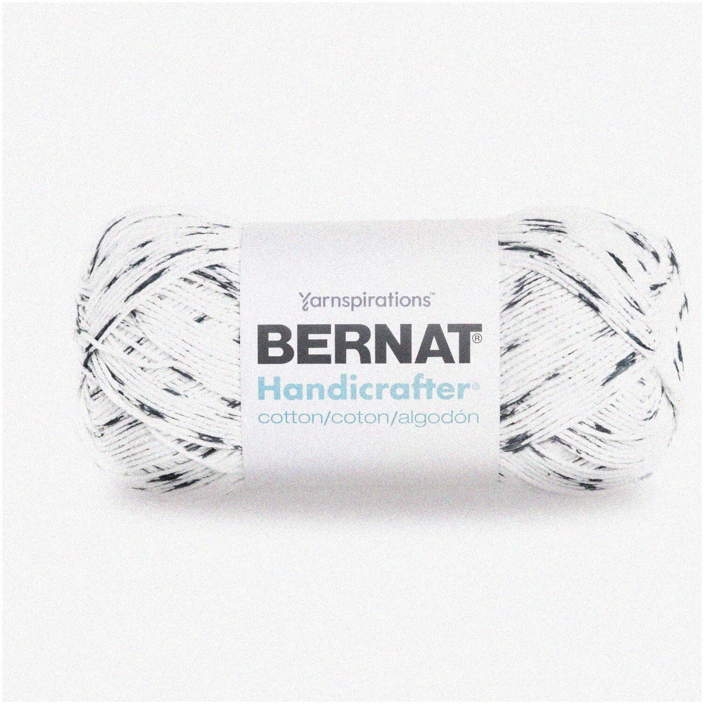Salt & Pepper Cotton Yarn Medium Worsted Weight 400g