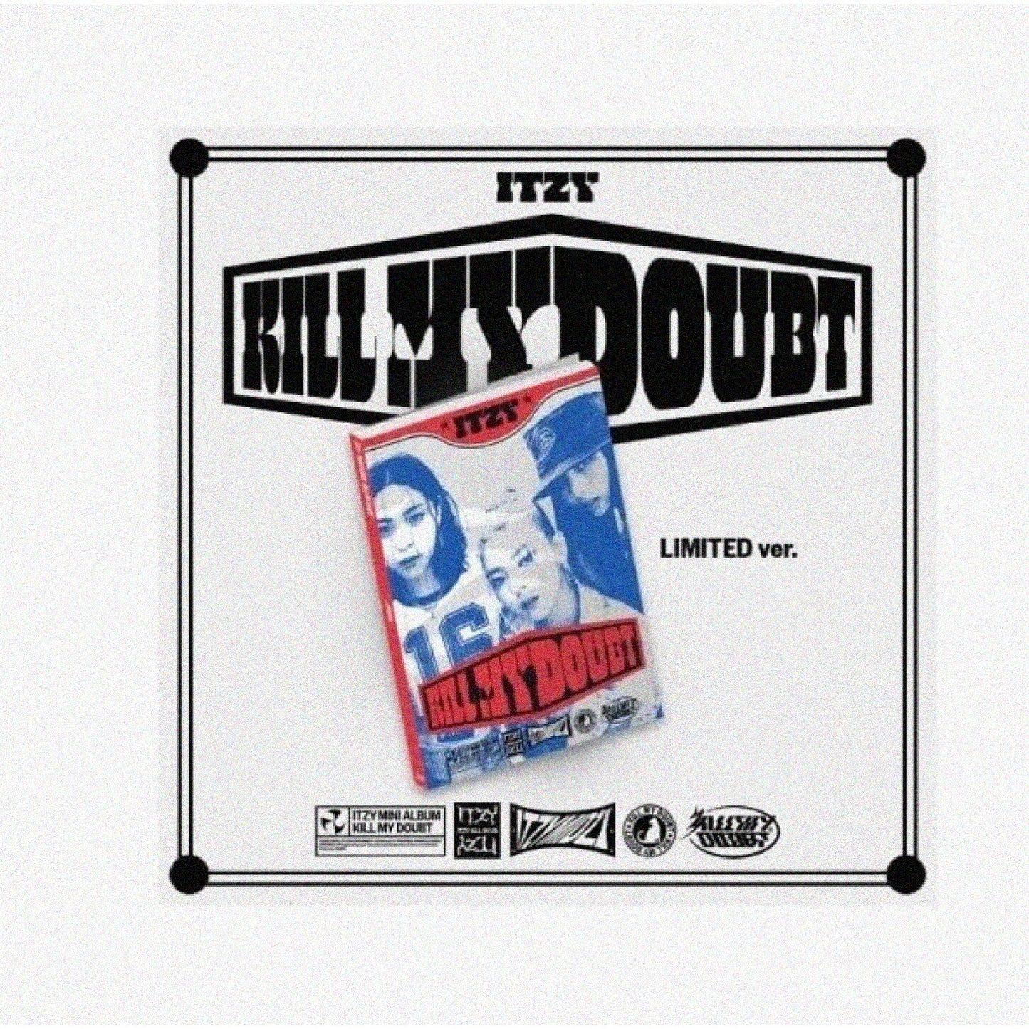 ITZY Doubt Slayer Deluxe Album Set with Photobook and Photocards