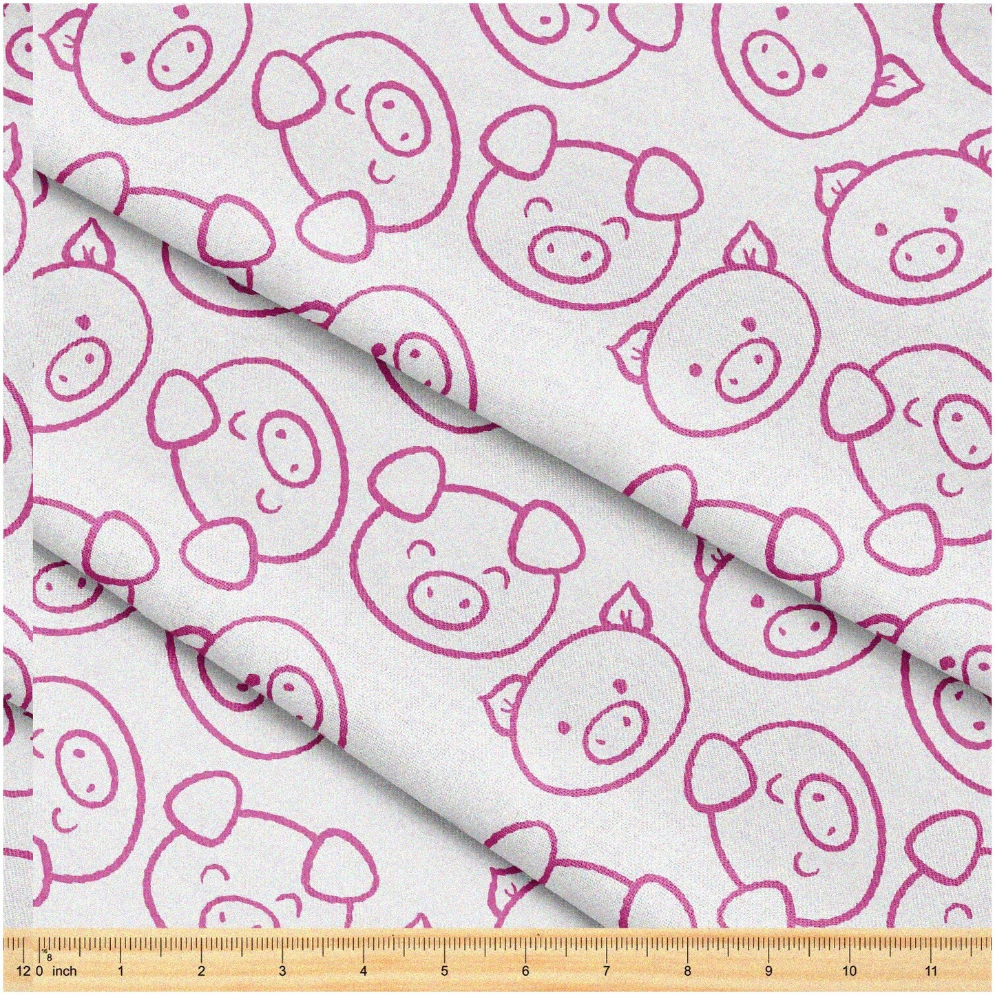 Piggy Patchwork Fabric 58" for Sewing Quilting Home Decor