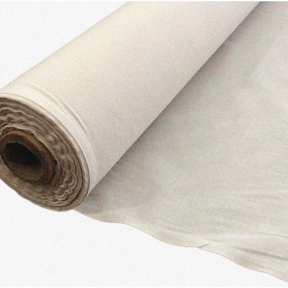 Unbleached Cotton Muslin Fabric Roll 60" x 5 Yards