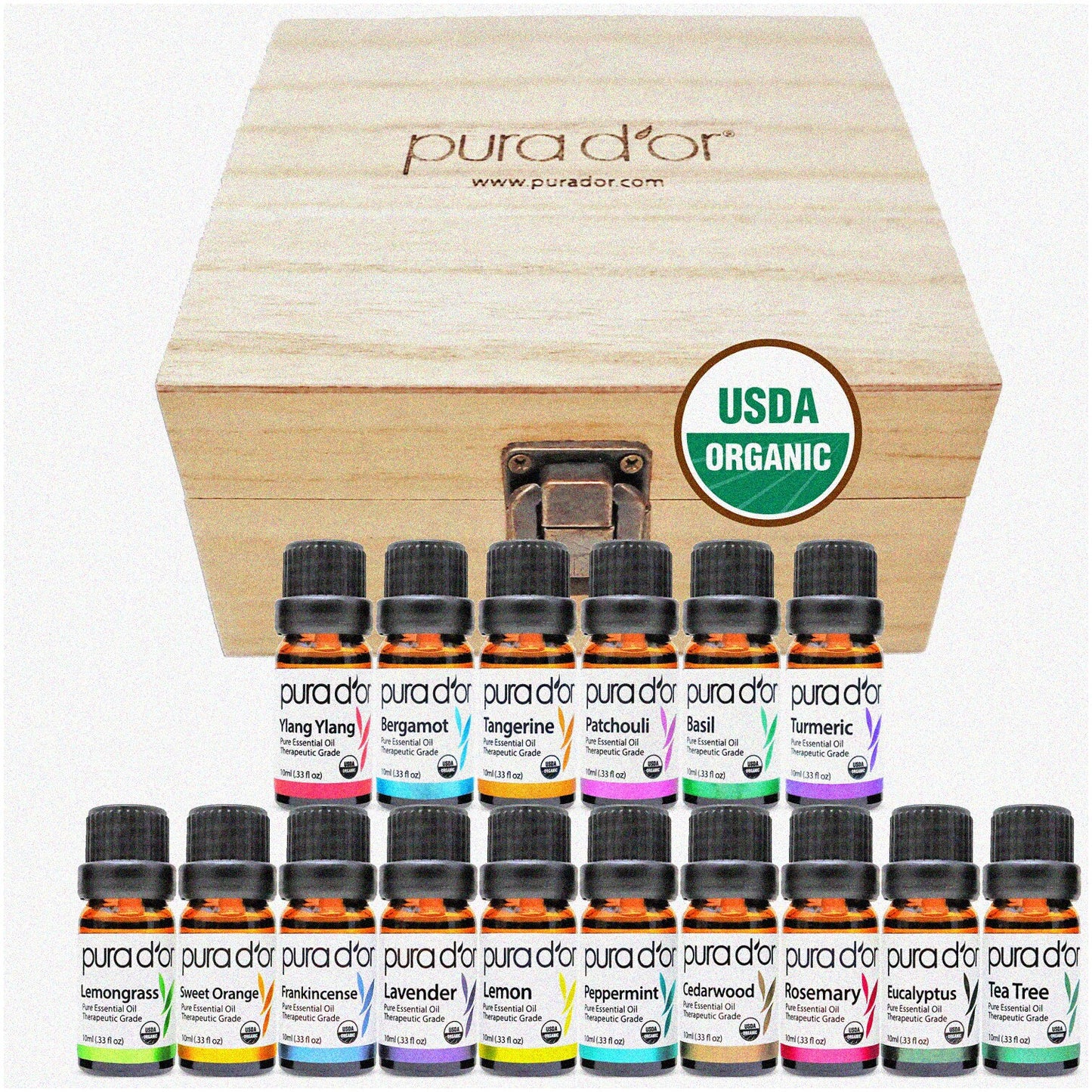 Sweet16 Aromatherapy Essential Oil Set 16 10ml