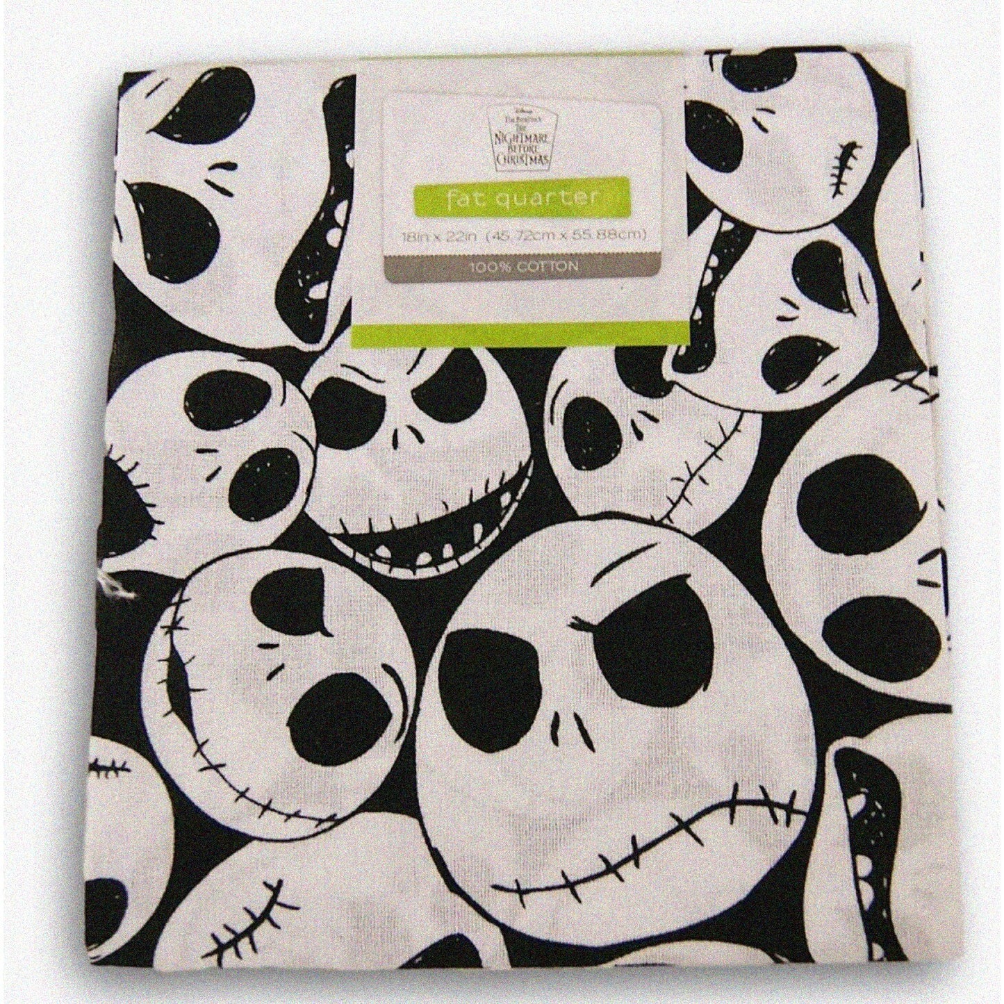Spooky Stitchery Nightmare Before Jack Skellington Fat Quarter