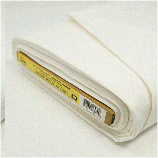 Bleached White Cotton Fabric 90" Width