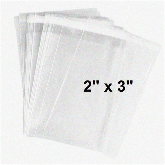 Resealable Cellophane Bags 2" x 3"