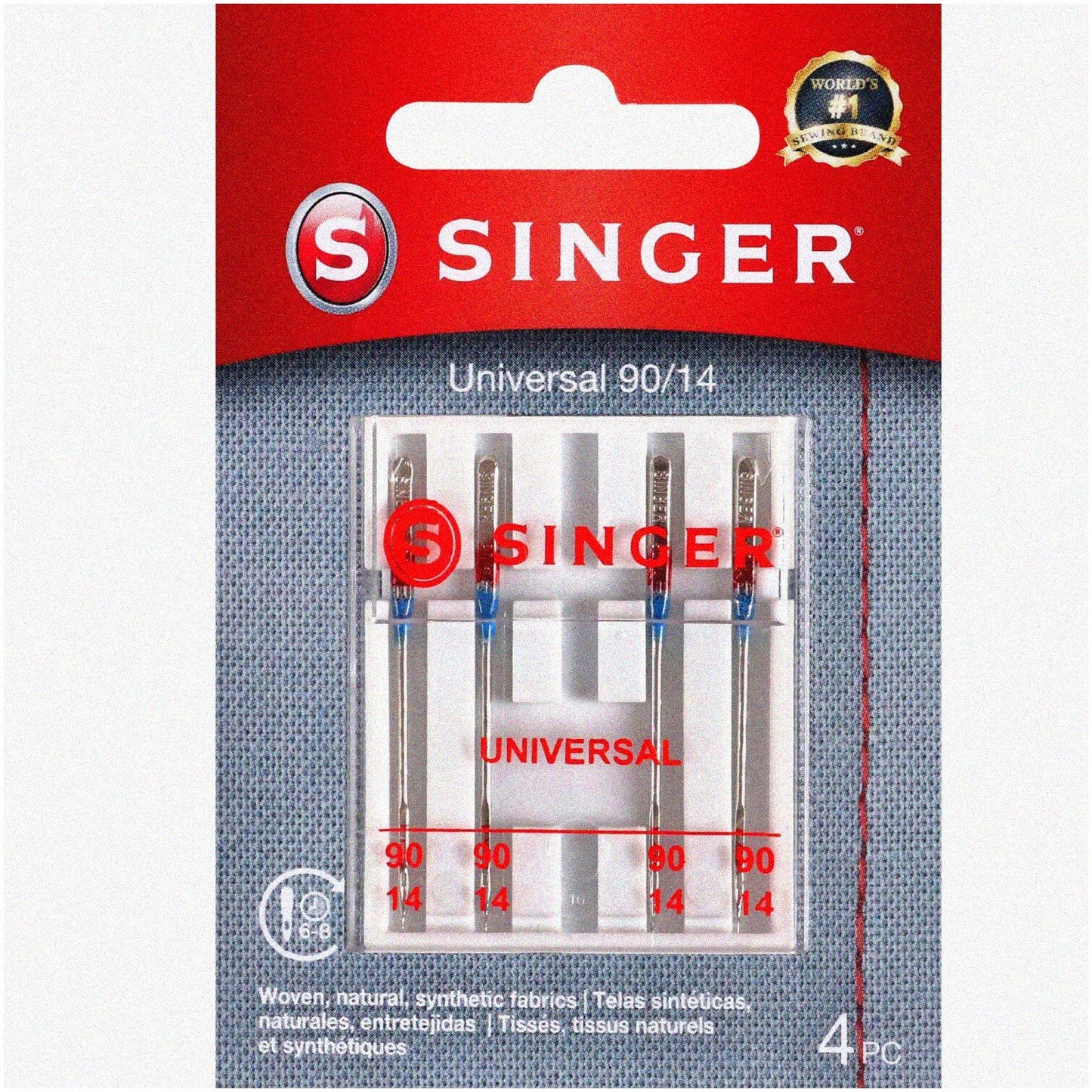 StitchPro 04736 Sewing Machine Needles 5-Pack Size 90/14