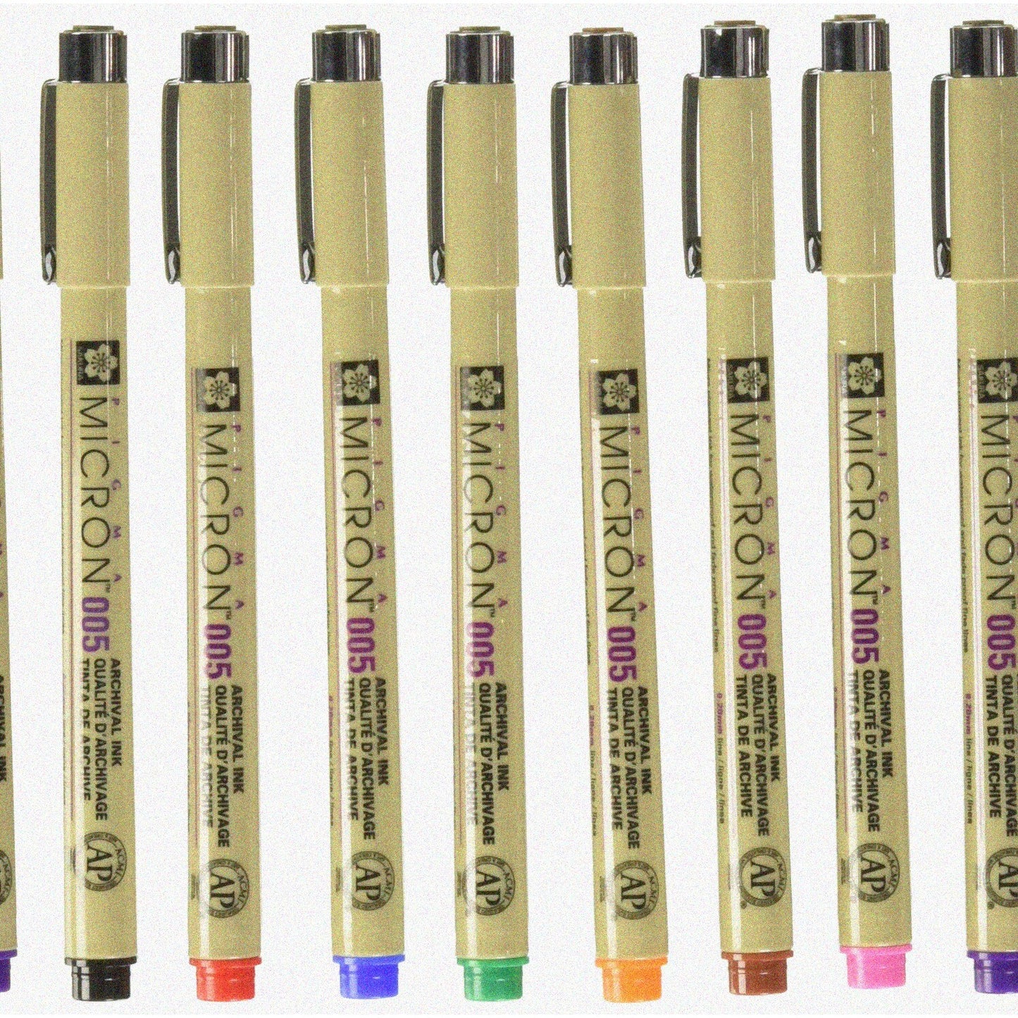 Pigma Micron 005 Illustration Set 8 Water-Based Pens