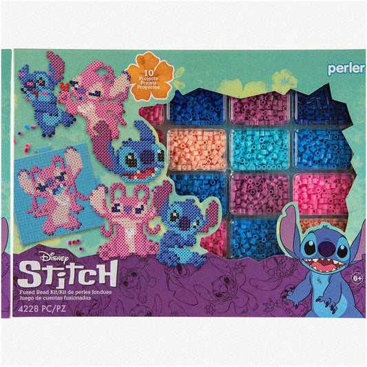 Rainbow Stitch Fused Bead Kit with 4225 Beads