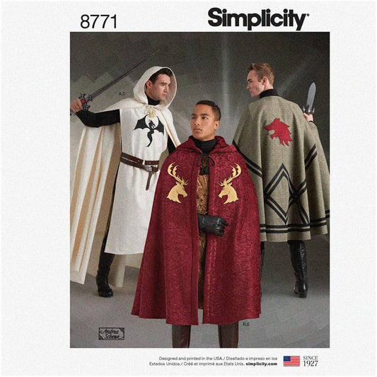 Medieval Costume Sewing Pattern 5 Pieces