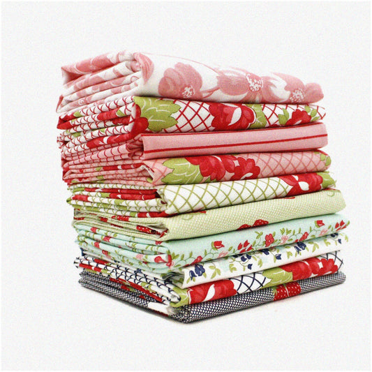 Sunday Stroll Fabric Quilt Bundle 10 Pieces