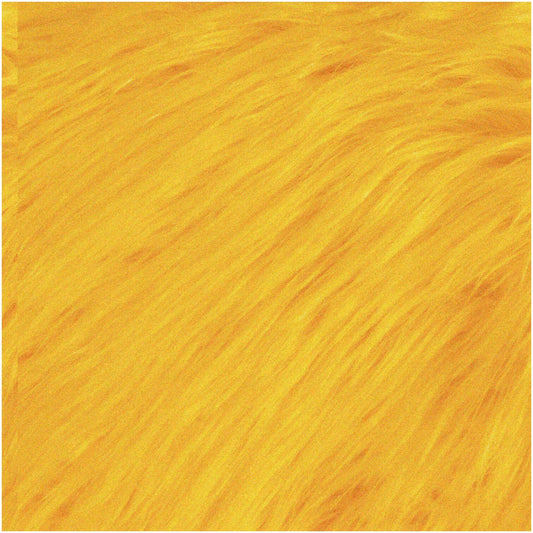 Golden Gnome DIY Shaggy Square 12" x 12" Fake Fabric