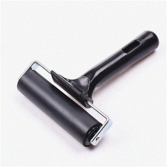 4-Inch Rubber Brayer Compatible with Printmaking and Gluing