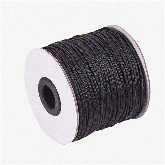Braided Black Nylon Cord 100 Yards