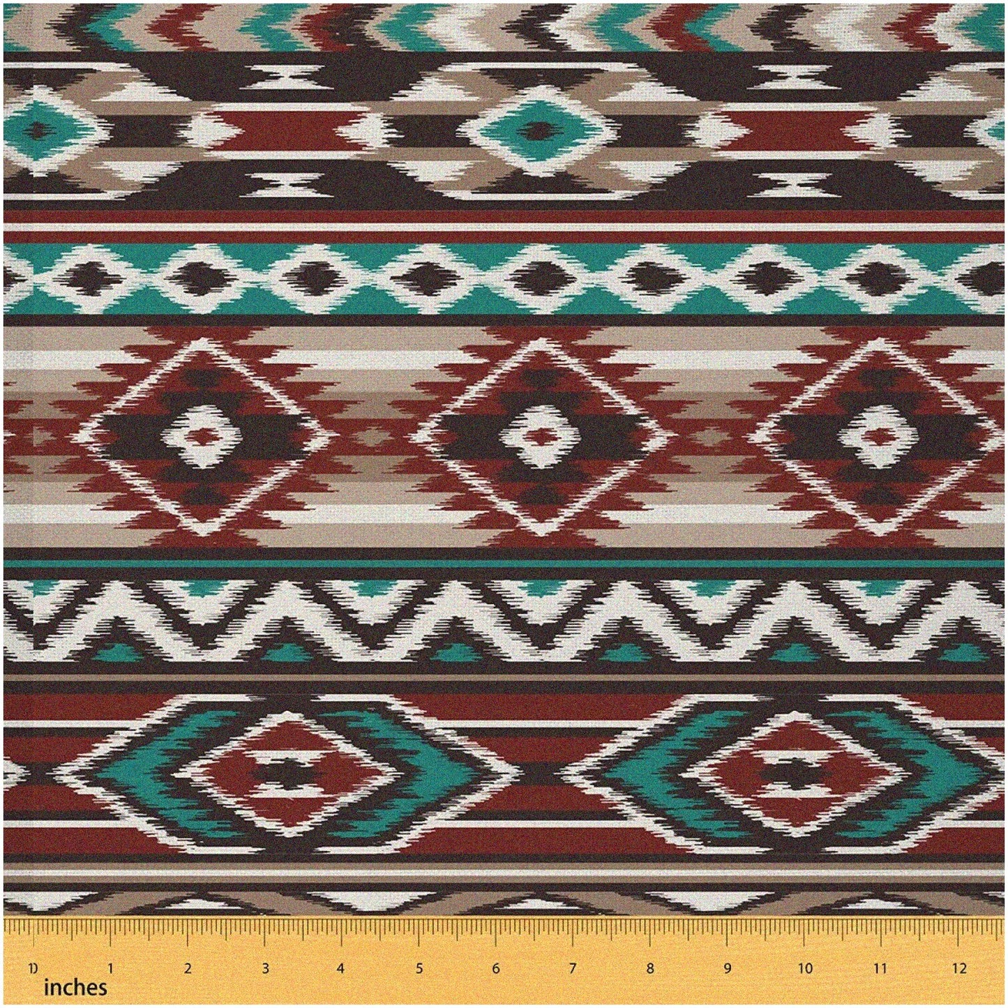 BohoTex Aztec Waterproof Fabric 36x59 inches