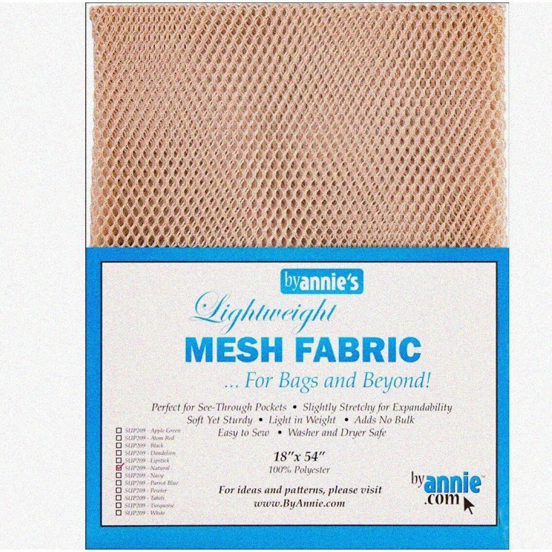 Mesh Fabric 18x54 Inches Lightweight Breathable