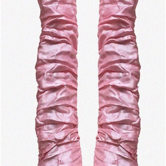 Pink Fabric Cord Covers 4ft 2 Pack