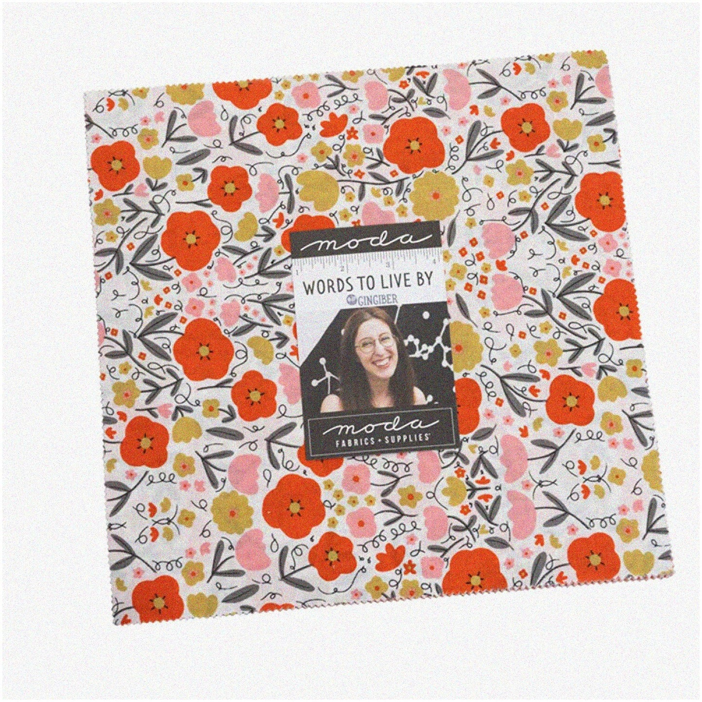Words To Live By Fabric Layer Cake 10" Squares