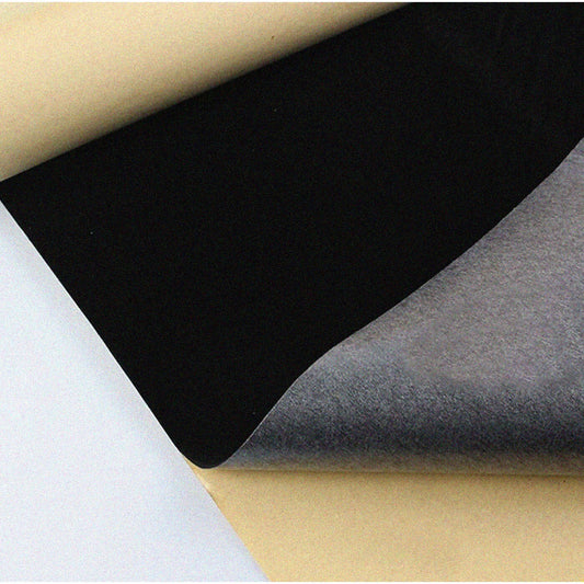 VelvetTouch Adhesive Flock Roll Black 17.3x117"