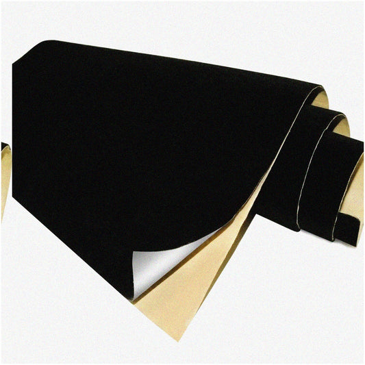 VelvetTouch Black Self Adhesive Felt Sheets 2PCS