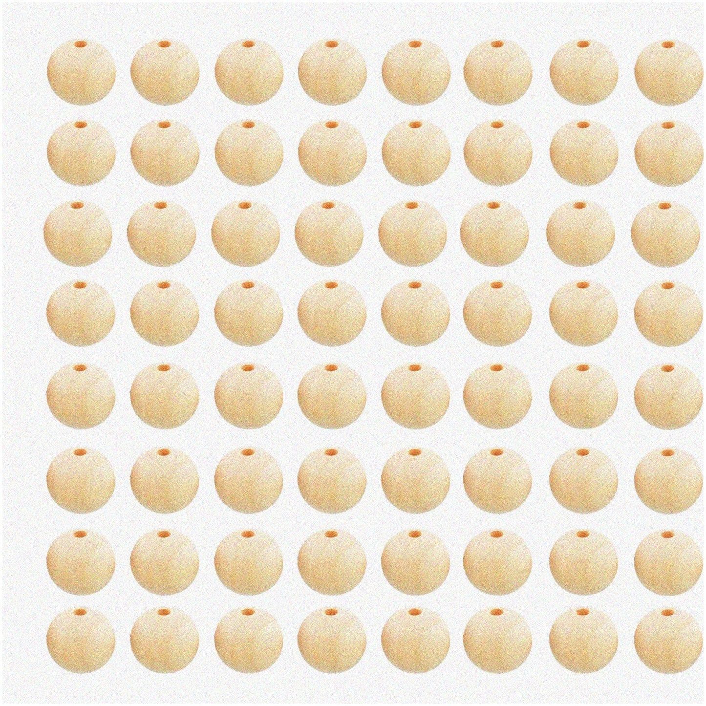 Wood Beads 10mm Unfinished Round 1000pcs