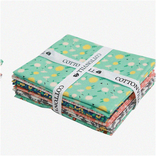 Flower Frenzy Quilt Kit with 20 Cotton Print Quarters