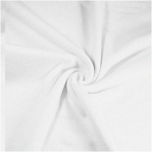 White Polar Fleece Fabric 36" x 60" 5 Yards