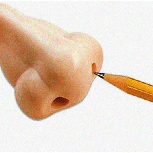 Nose Shaped Pencil Sharpener 2-1/4"