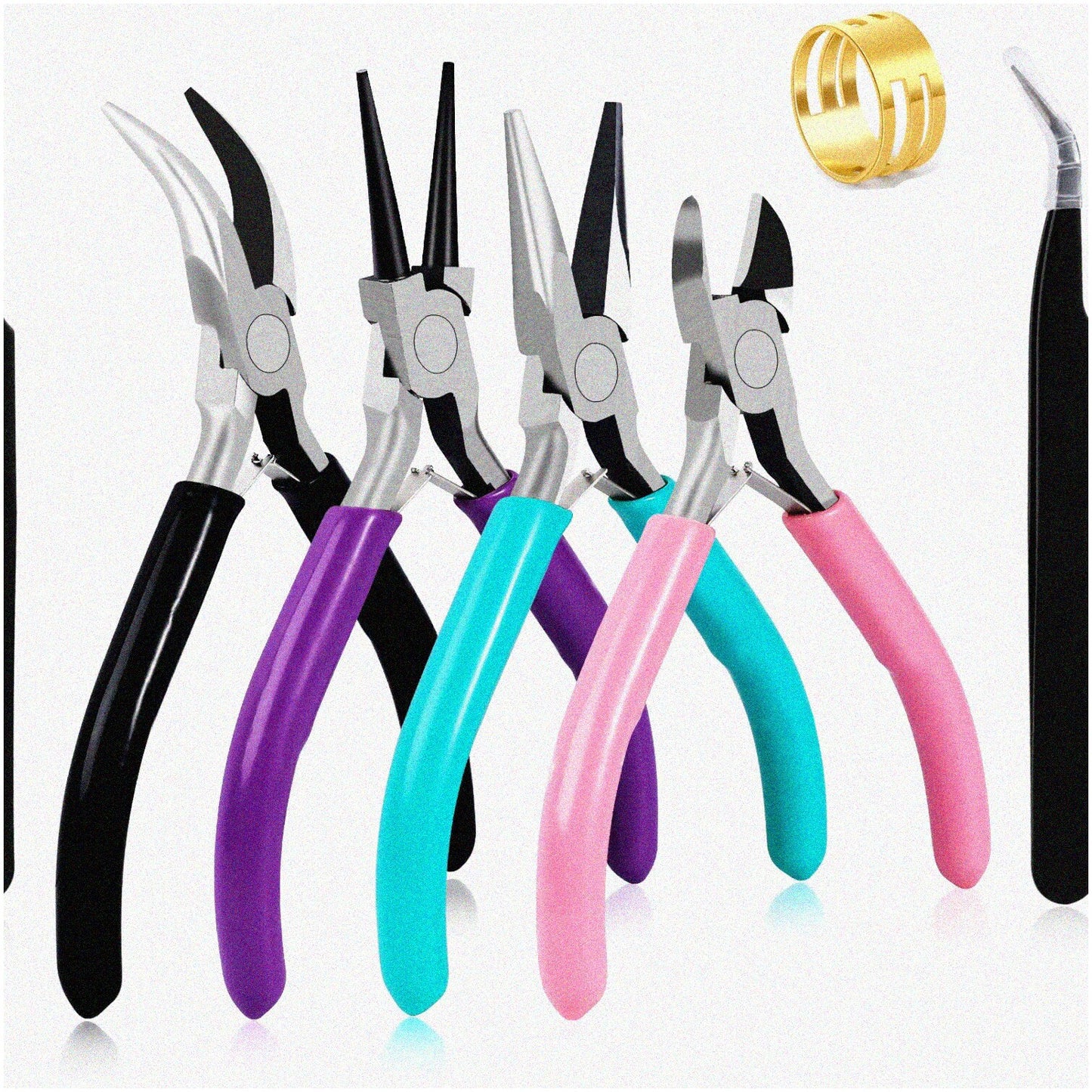 Jewelry Pliers Set 4-in-1 Steel Tool Kit