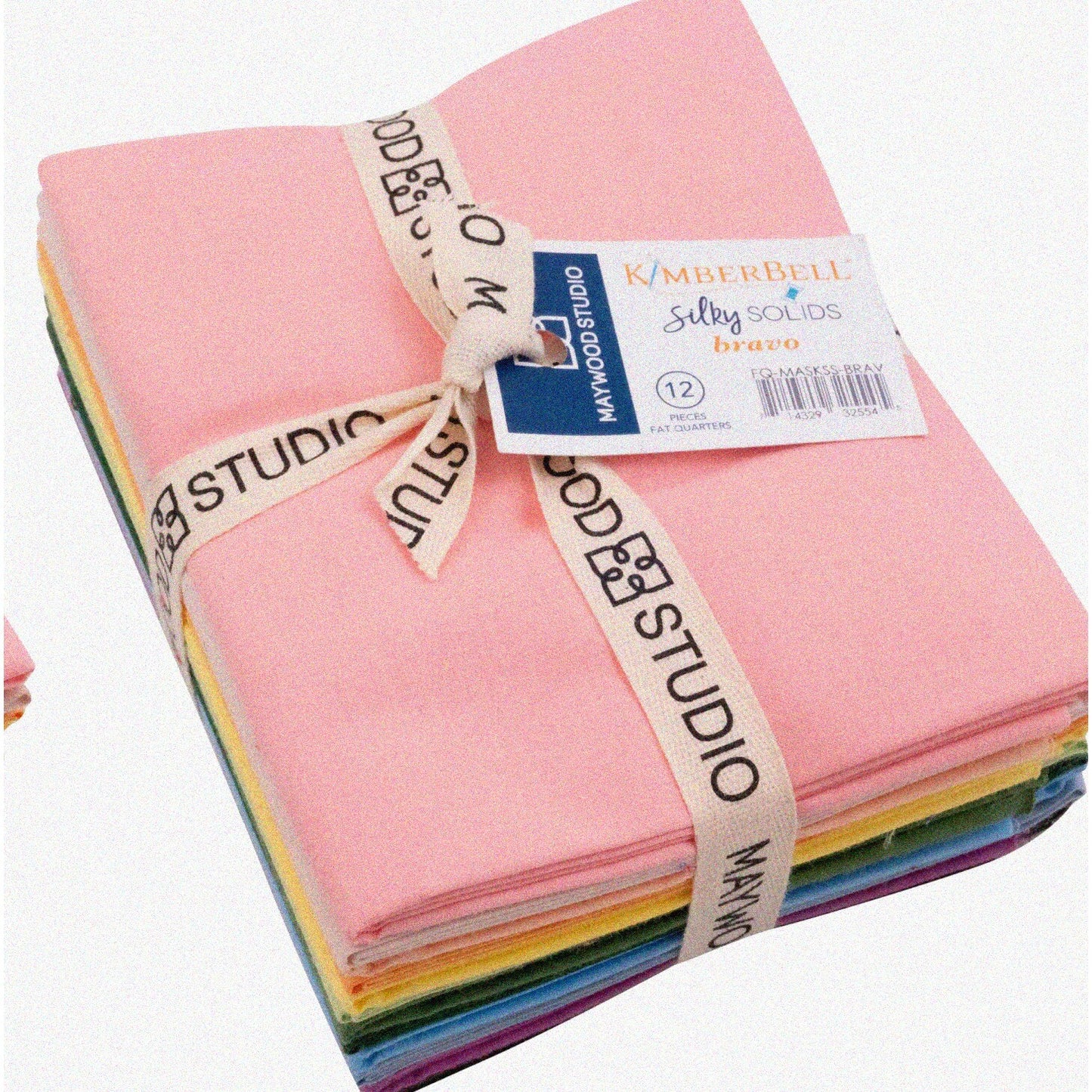 KimberBell Silky Solids Bravo 12 Fat Quarters