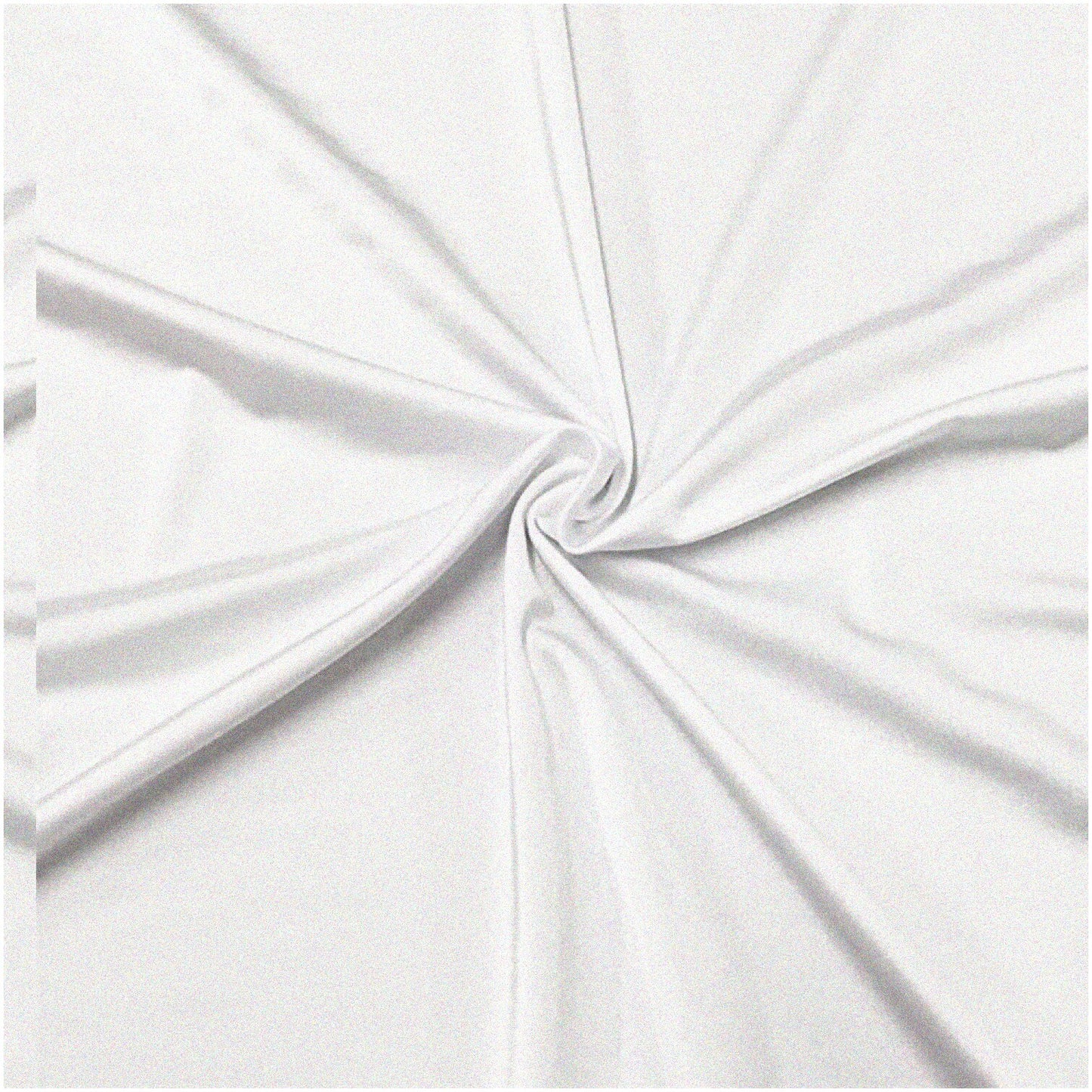 White Nylon Spandex Fabric 58/60" Wide 1 Yard