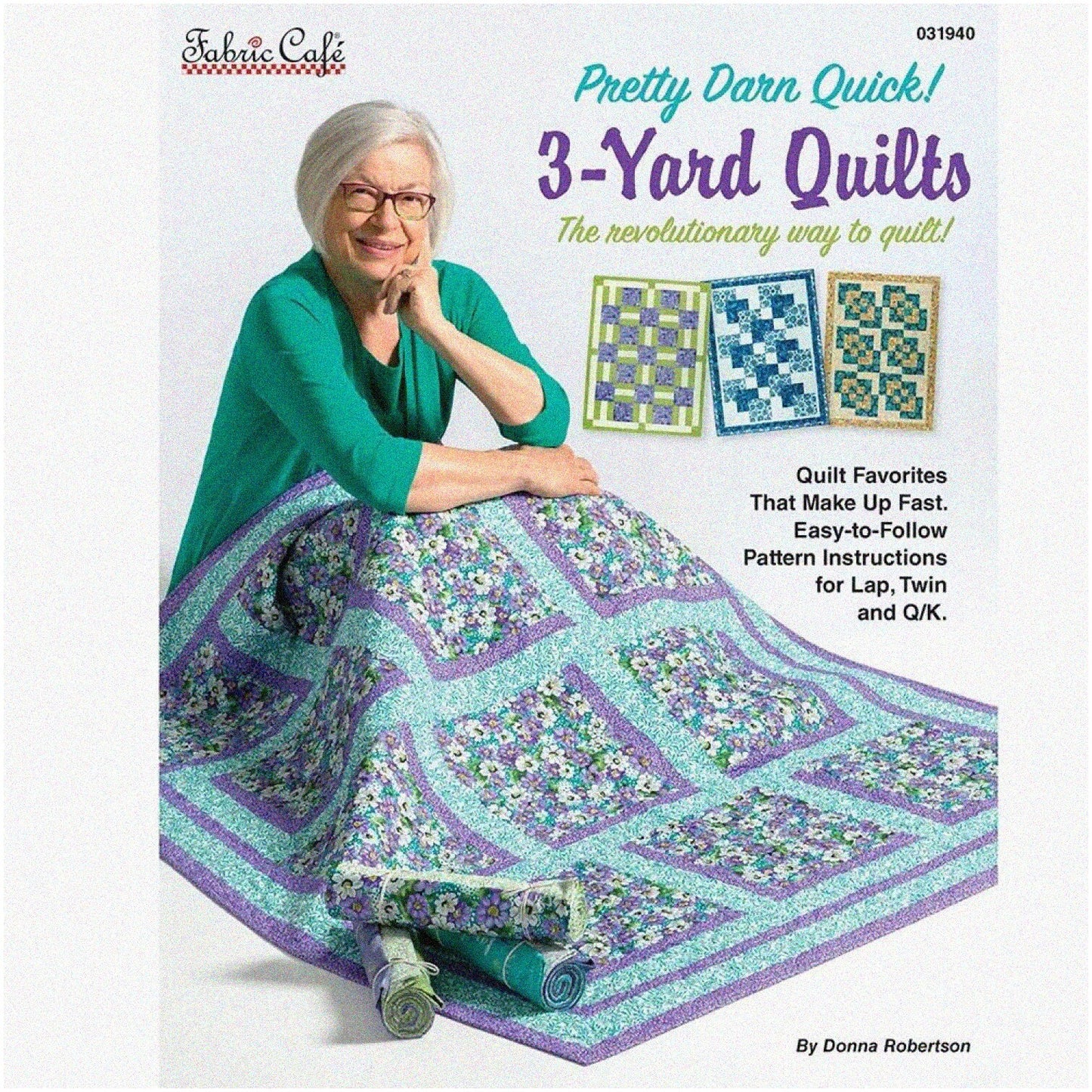 3-Yard Quilting Book No-Brown Edition 11x8.5x0.06