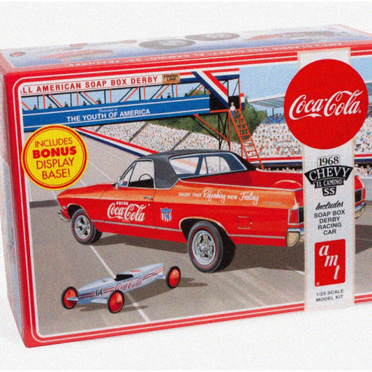 1968 Chevy El Camino SS Model Kit with Coca-Cola Decals