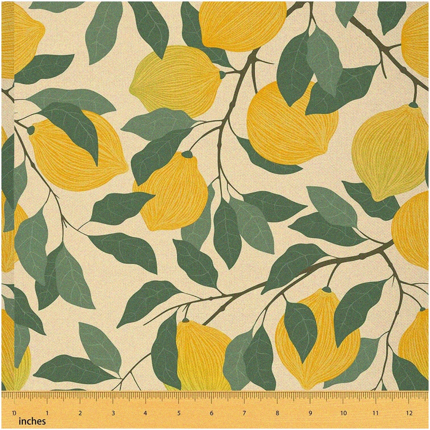 Tropical Lemonade Breeze Upholstery Fabric 5 Yards
