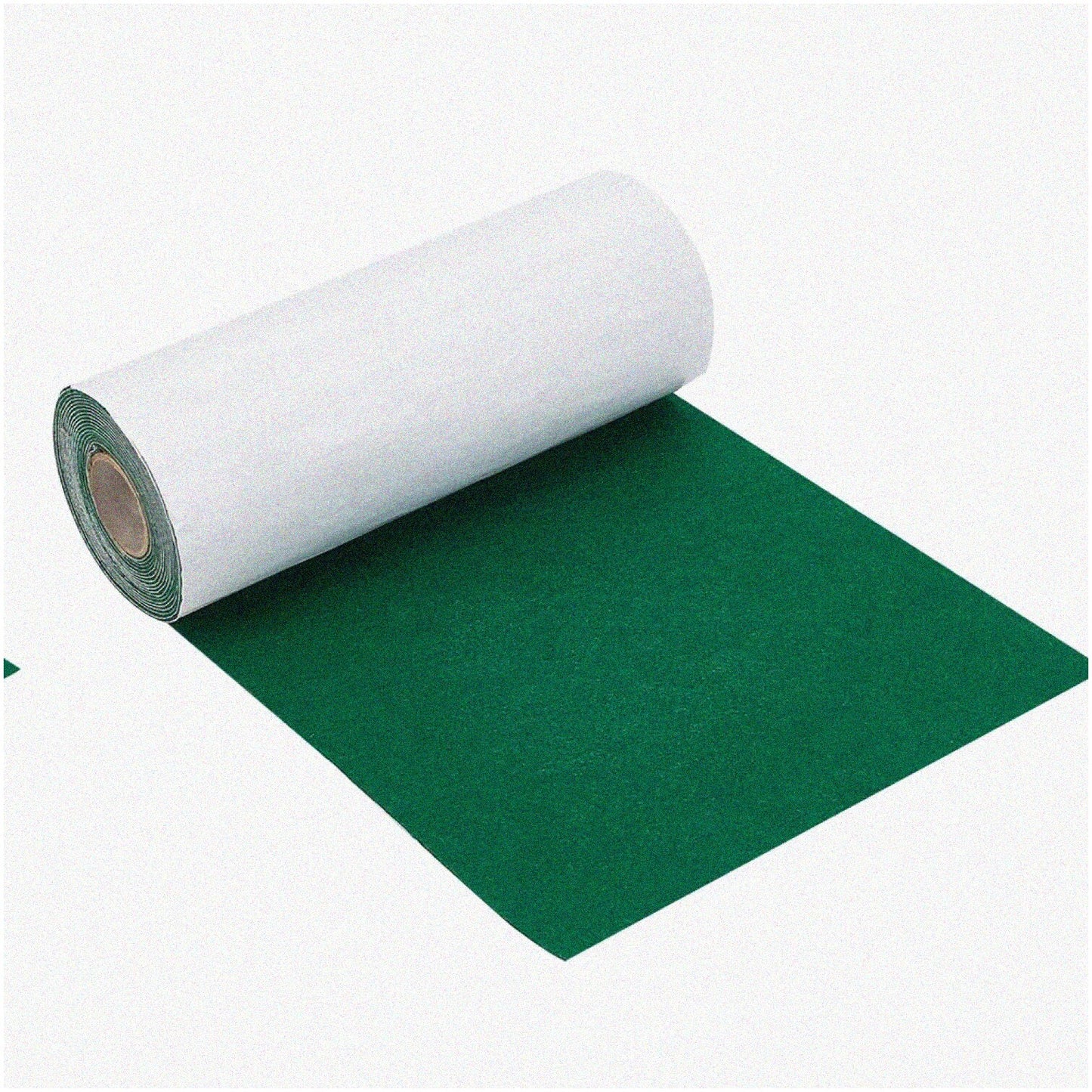 13ft Green Self-Adhesive Felt Fabric Roll