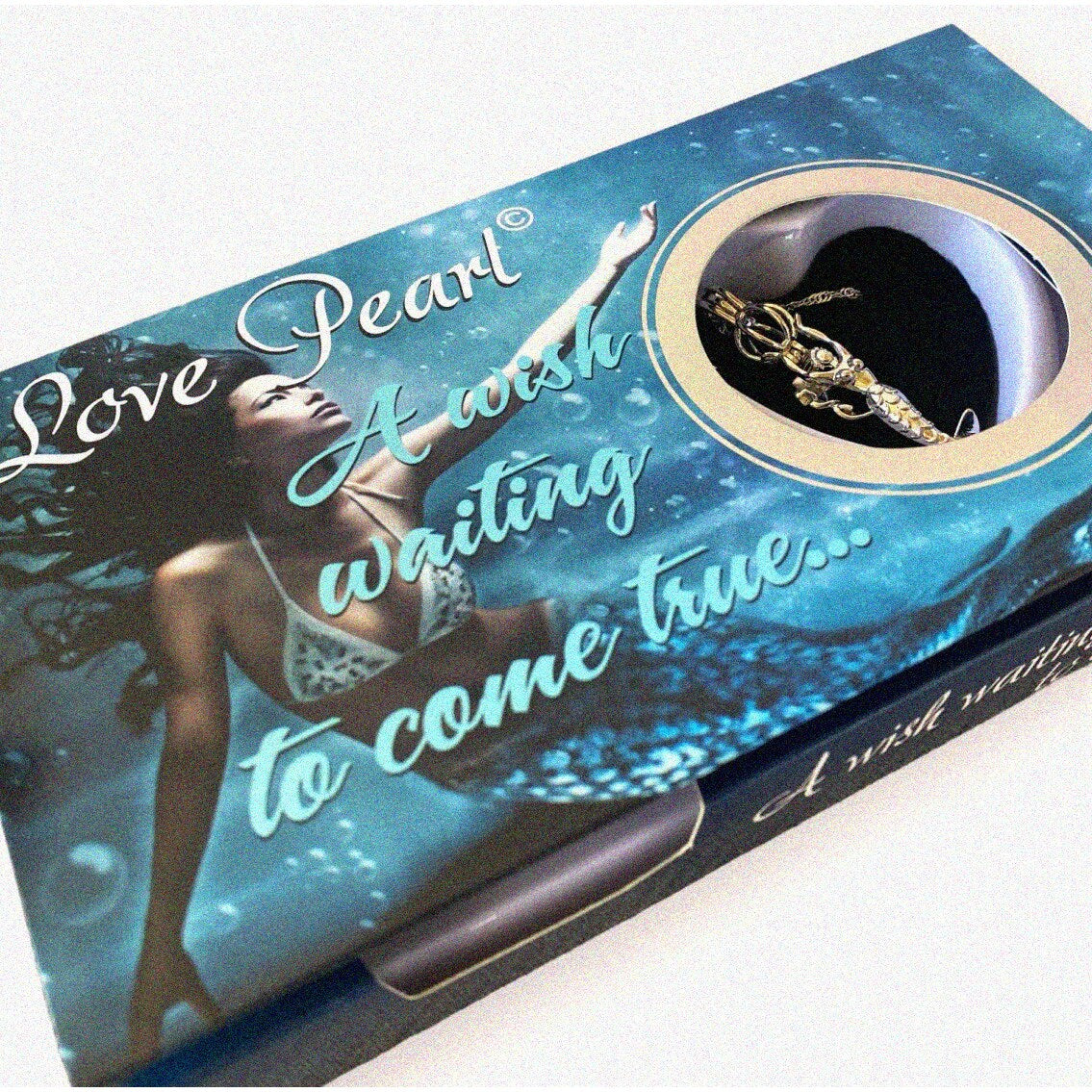 EnchantaSea Mermaid Wishes Necklace Kit 16" Pearl Pendant
