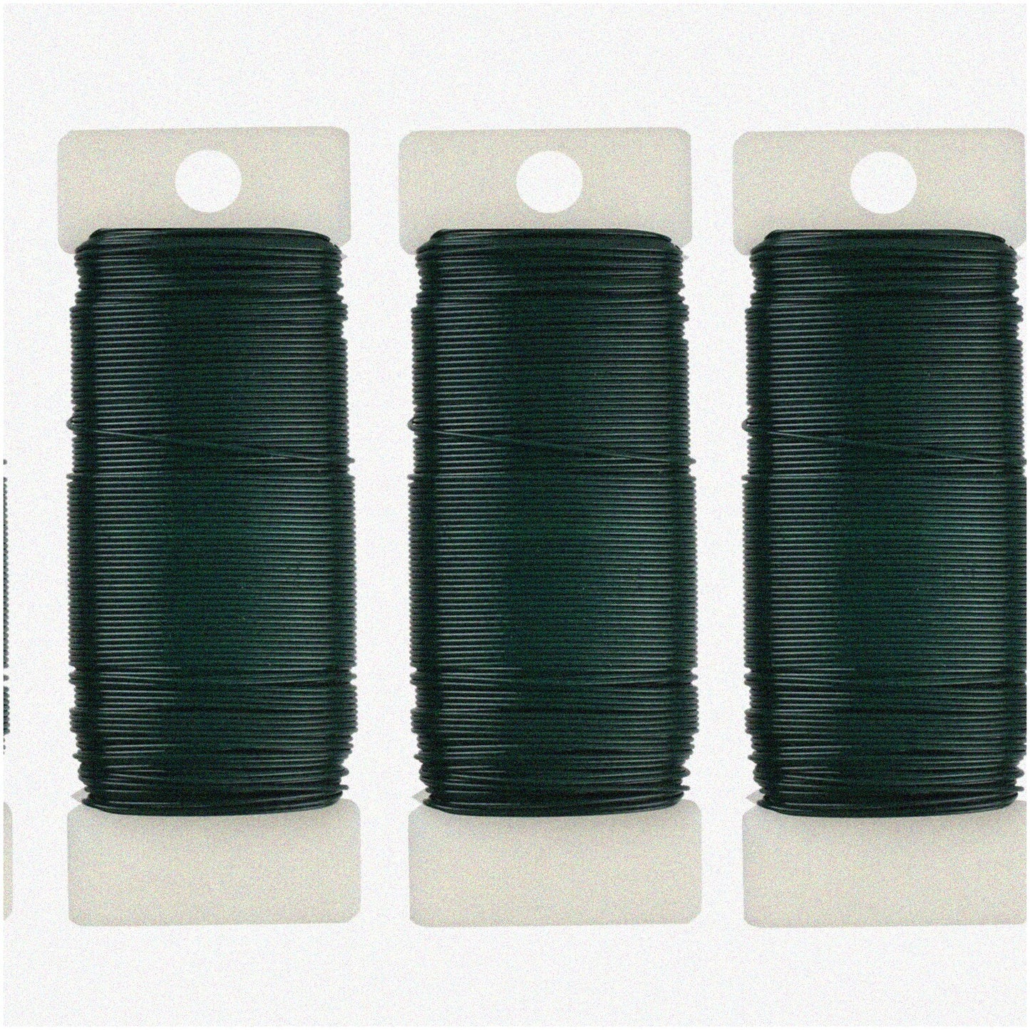 3 Rolls Green Floral Wire 118 Yards 22-Gauge