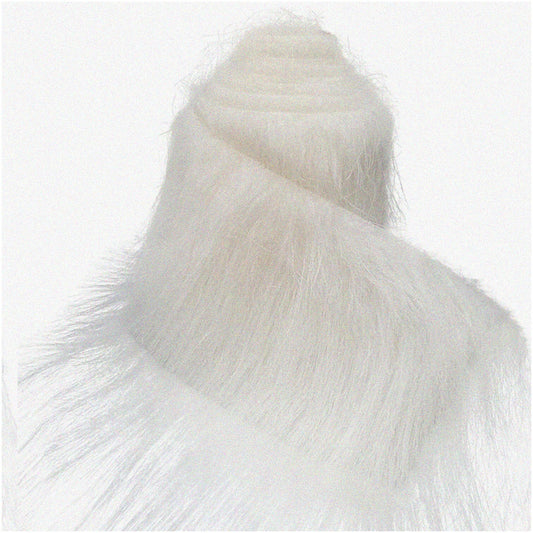 Gnome Beard Plush Fabric Strips 2 Yards x 2 Inches