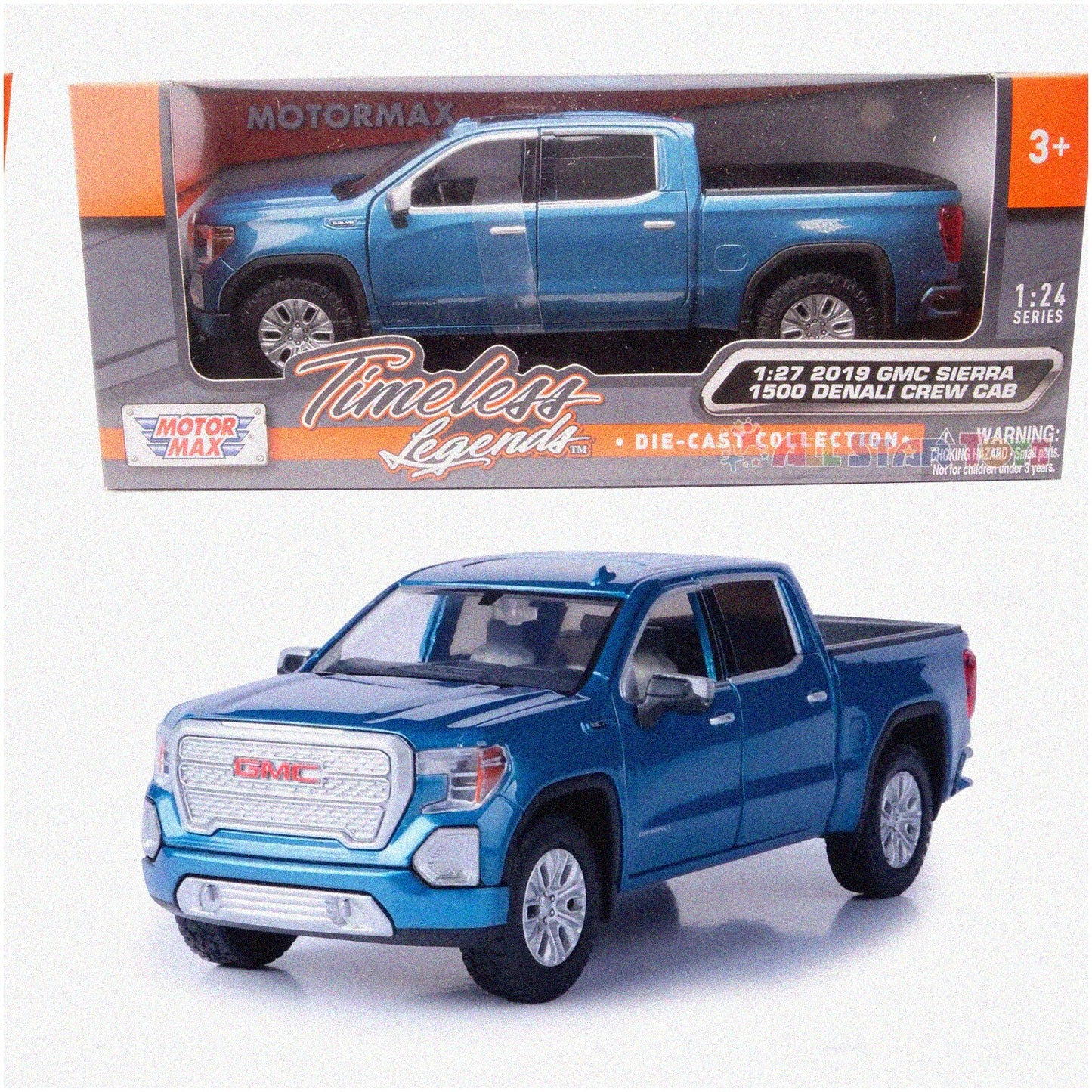 2019 GMC Sierra 1500 Denali Crew Cab Diecast Model 1:24 Scale