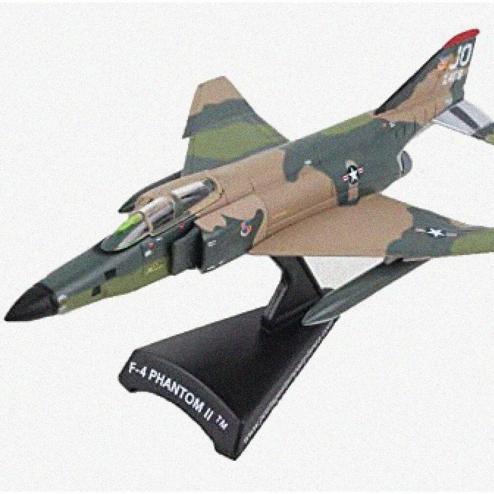 F-4 AF-66408 Die-Cast Metal Airplane Model 1/155 Scale