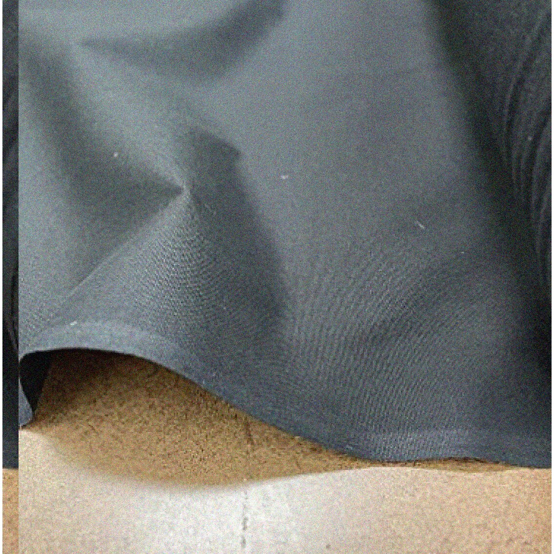 CanvasCraft Black Heavyweight Cotton Duck Fabric 10oz 60" Wide 1 Yard