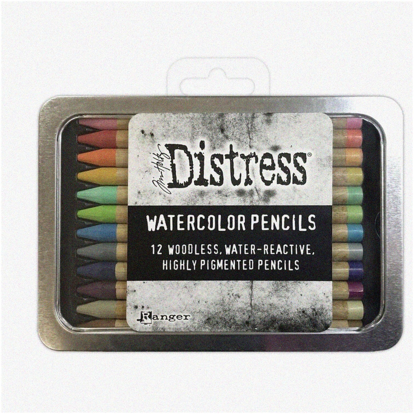 Watercolor Pencils 12 Pack Vibrant Shades