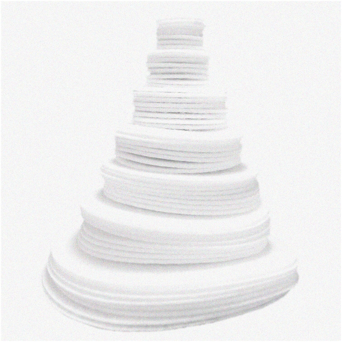 Feltastic White Felt Circles Collection 54pcs