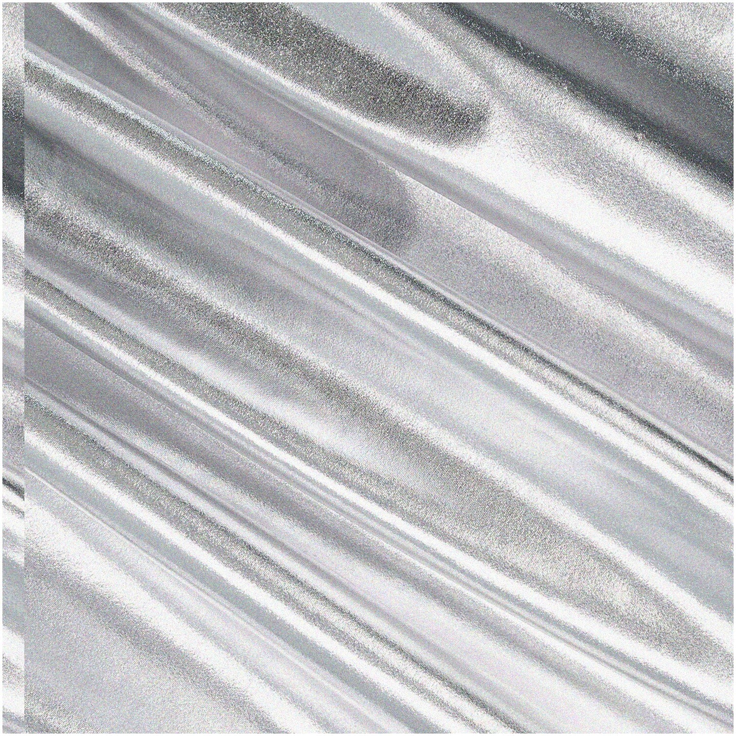 ShimmerFlex Silver Metallic F Lame Spandex Fabric 4-Way Stretch 60"