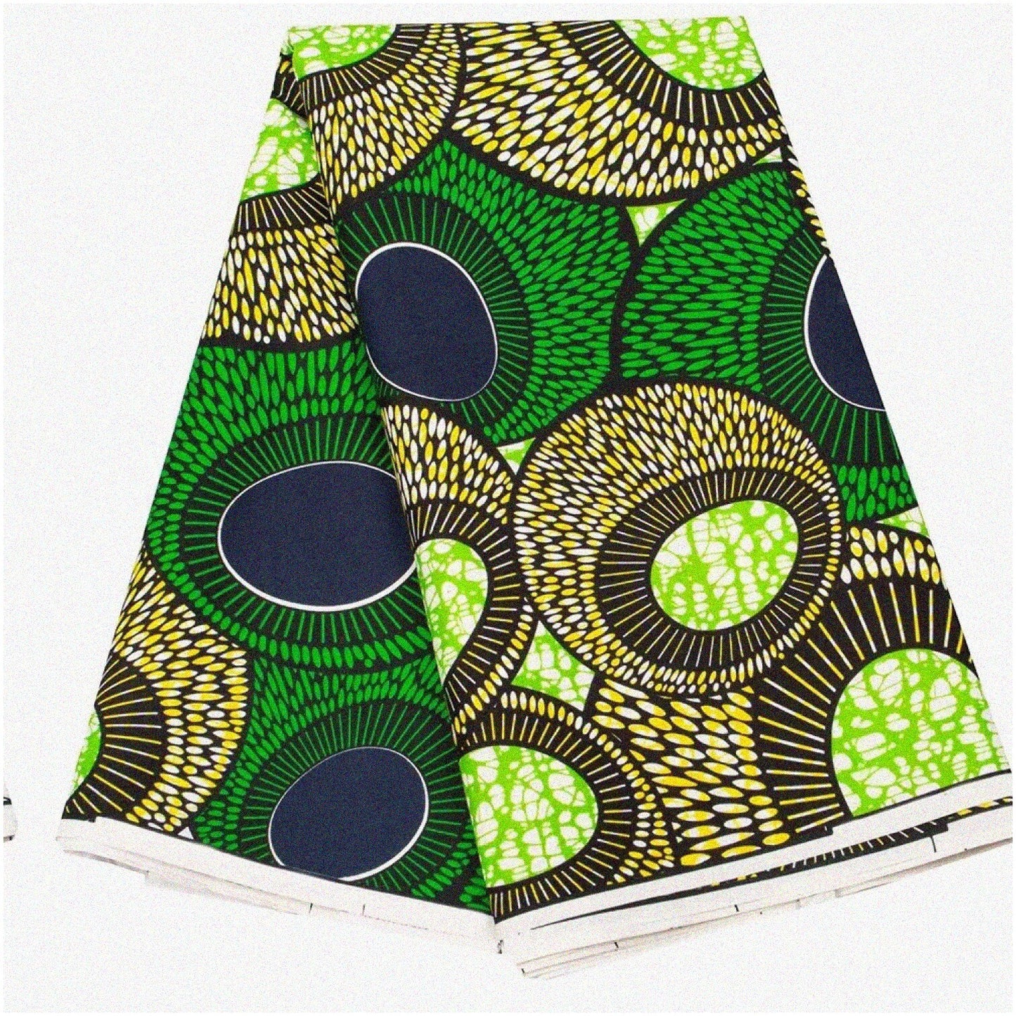 6 Yard Ankara Fabric with Wax Print